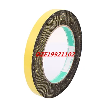 

12mm x 1mm Single Sided Self Adhesive Shockproof Sponge Foam Tape 5M Length