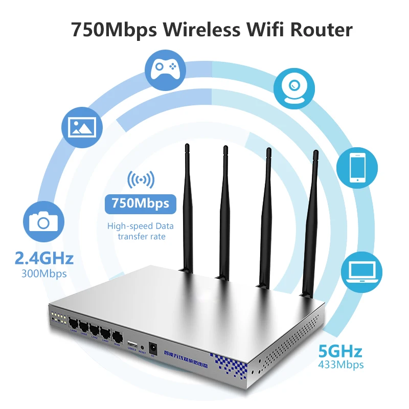 Cioswi высокоскоростной профессиональный беспроводной Wifi маршрутизатор CE FCC Сертификация точка доступа с высоким коэффициентом усиления 7dBi всенаправленная антенна