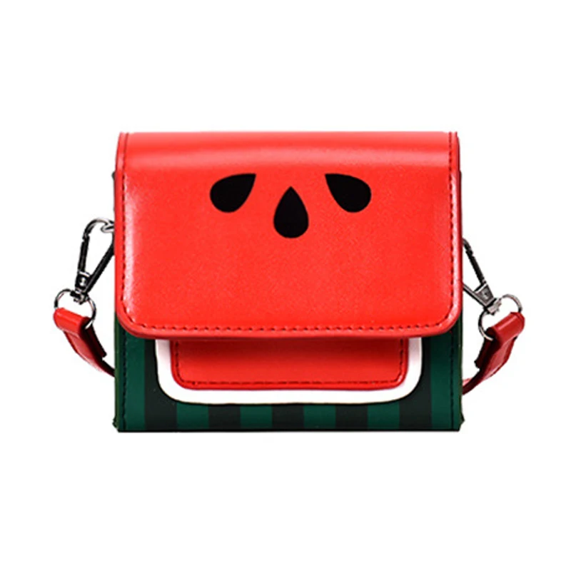 

Small Fresh Fashion Watermelon Messenger Bag Cute Small Bag Wide Shoulder Bag