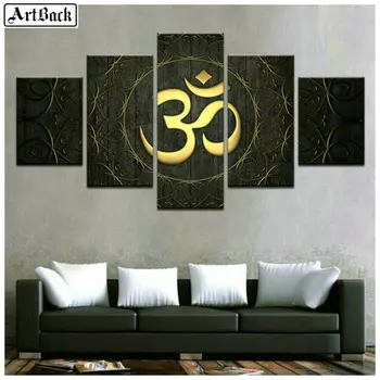 

Religious five spell diamond painting islam full square handmade diamond mosaic muslim icon new arrival 3d diamond embroidery