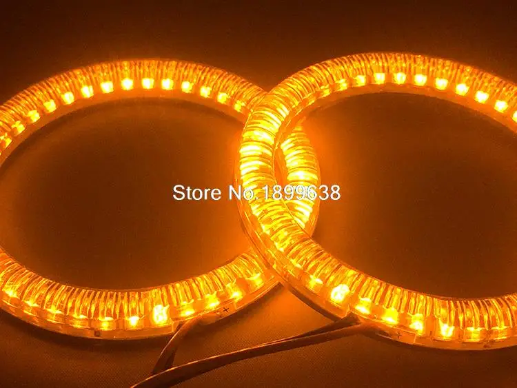 4 шт. супер яркие красные, синие, желтые, белые 3528 smd led Ангельские Глазки halo Кольца для автомобиля Стайлинг для Toyota 4runner 2006 2007 2008 2009