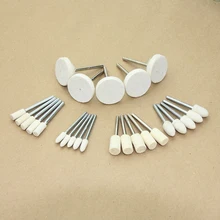 25 PCS Accessories Dremel 3000 With handle Polishing Wheel and Cone Kit Buffing Burr Set for Dremel Rotary Tool set