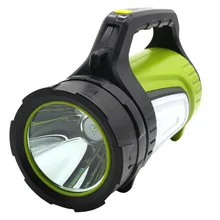 Высокая мощность портативный прожектор фонарь прожектор перезаряжаемый водонепроницаемый охотничий прожектор встроенный аккумулятор