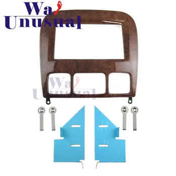 

Top Quality Radio Fascia for Mercedes Benz S Class (W220) 2006 Stereo Interface Dash CD Trim Installation Kit Free Shipping