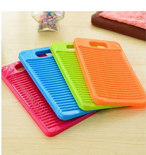 

Random color Plastic Washboard Washing Board Shirts Cleaning Laundry For Kid Clothes Scrubboards Wholesale