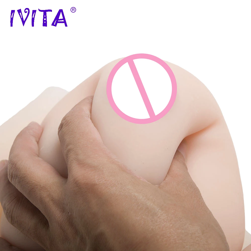 IVITA 2400g Realistic White Silicone Breast Forms False Fake Boobs Shemale Transgender Crossdresser Drag Queen Transvestite