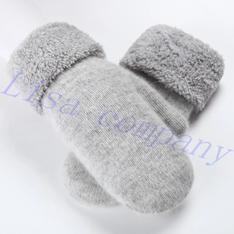 2016 hot sale a pair of female winter riding woollen font b gloves b font cold