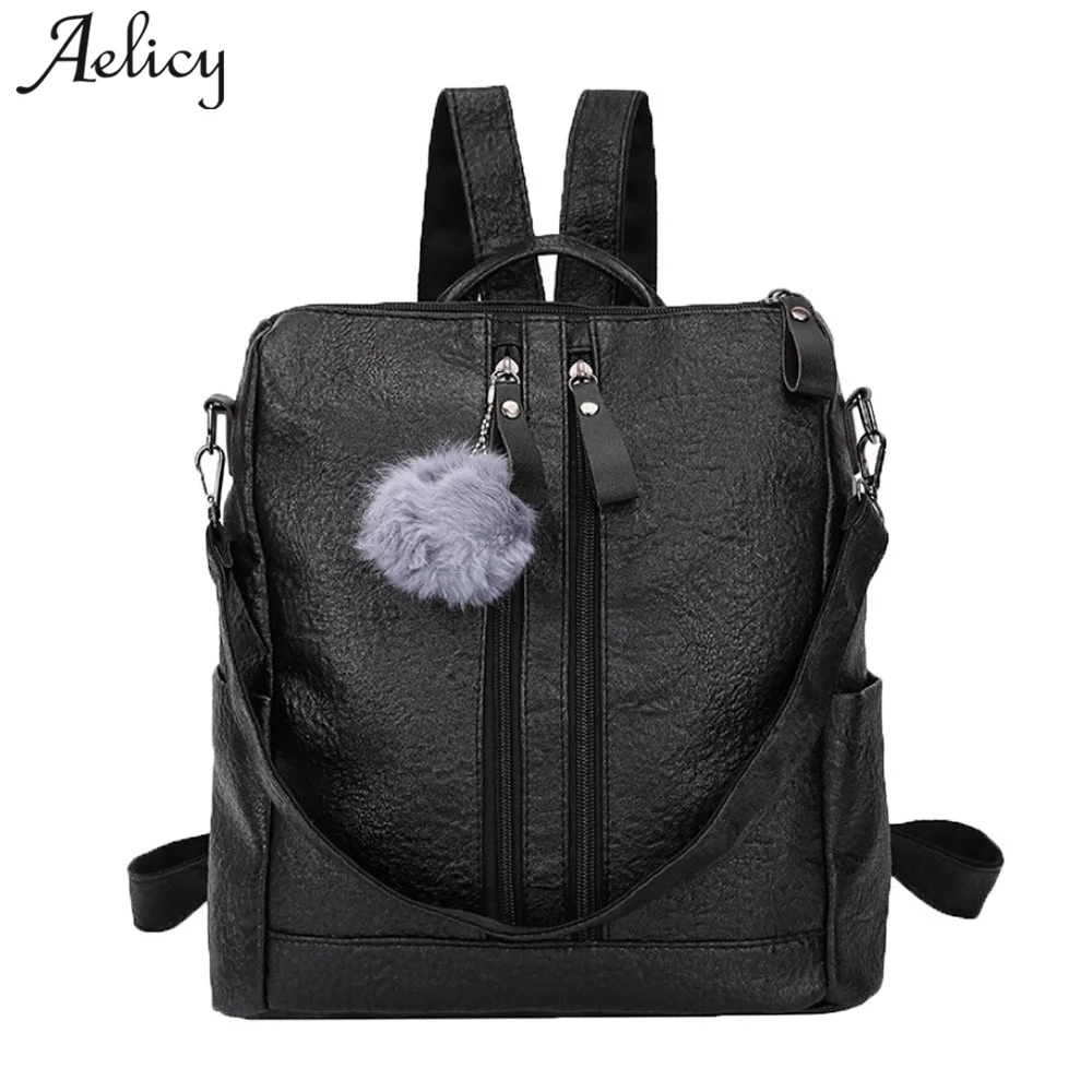 Aelicy винтажный школьный рюкзак для студентов колледжа повседневный из