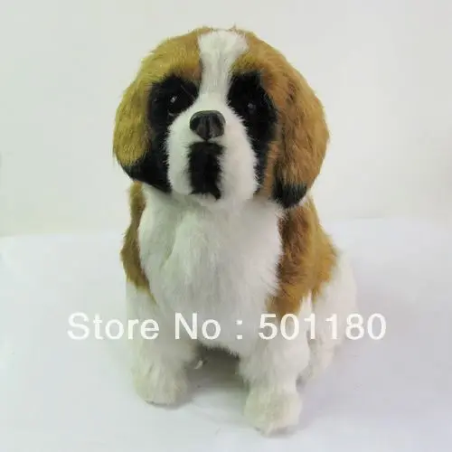 

free shipping dog model artificial