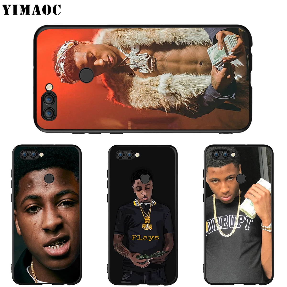 Силиконовый чехол YIMAOC Youngboy для Huawei Honor 6a 7a 7c 7x8 9 10 Lite Pro Y6 Prime 2018 2017|Бамперы| |