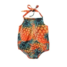 Летнее платье 1 шт. для маленьких девочек Купальники с низким вырезом на спине модная Дети детский купальник бикини для девушек купальный костюм Пляжная одежда