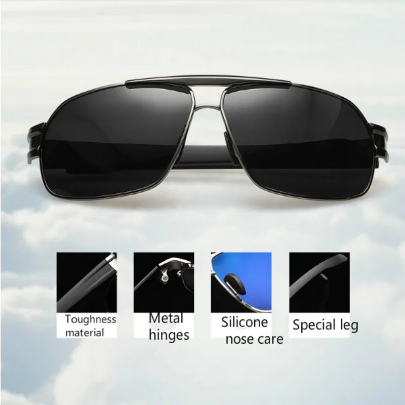 

Outdoor Sport Fishing Sunglasses Mens Cycling Climbing Sun Glasses Polarized UV400