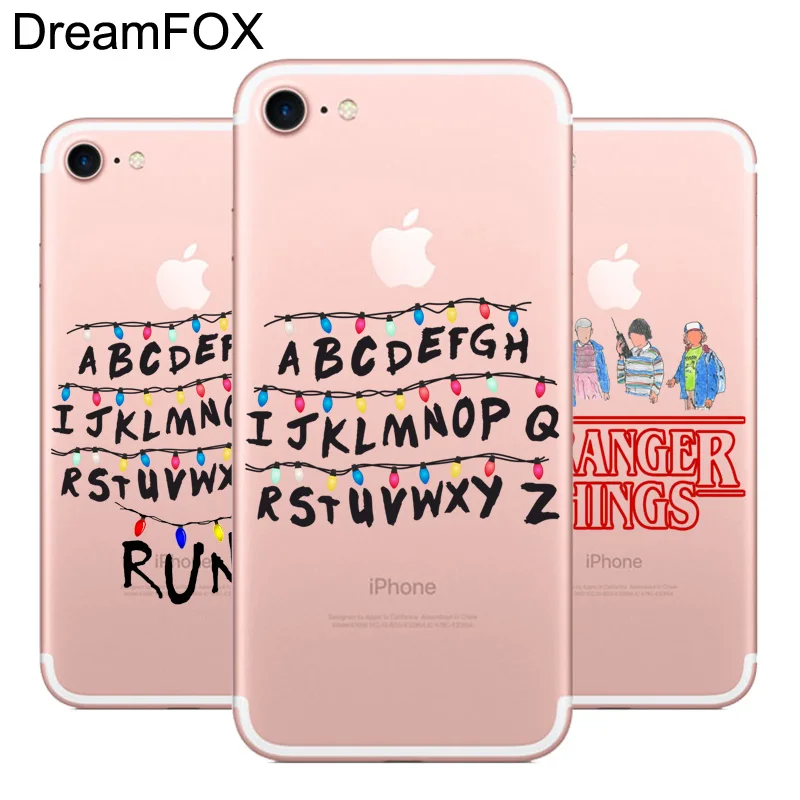 

DREAMFOX L548 Stranger Things Soft TPU Silicone Case Cover For Apple iPhone XR XS Max 8 X 7 6 6S Plus 5 5S SE 5C 4 4S