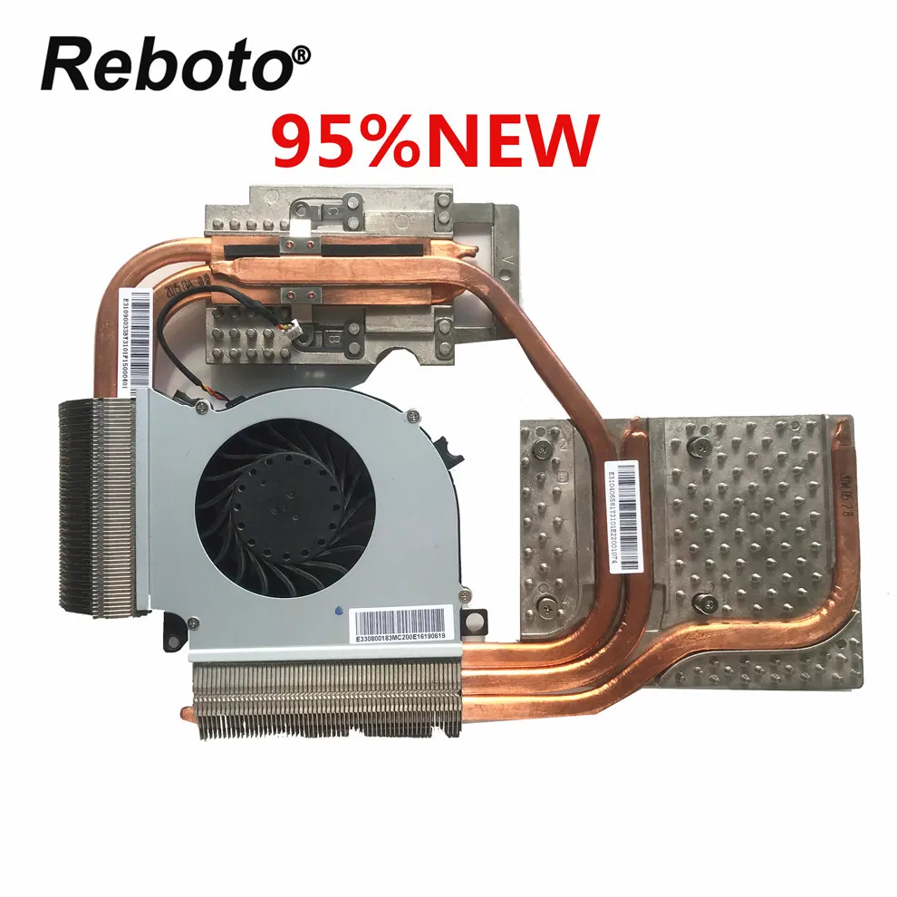 Reboto 95% для GT70 ноутбука процессор GPU Охлаждающий радиатор с вентилятором 1763 16F3 MS-17631 протестированная Быстрая - Цвет лезвия: CPU GPU Heatsink fan