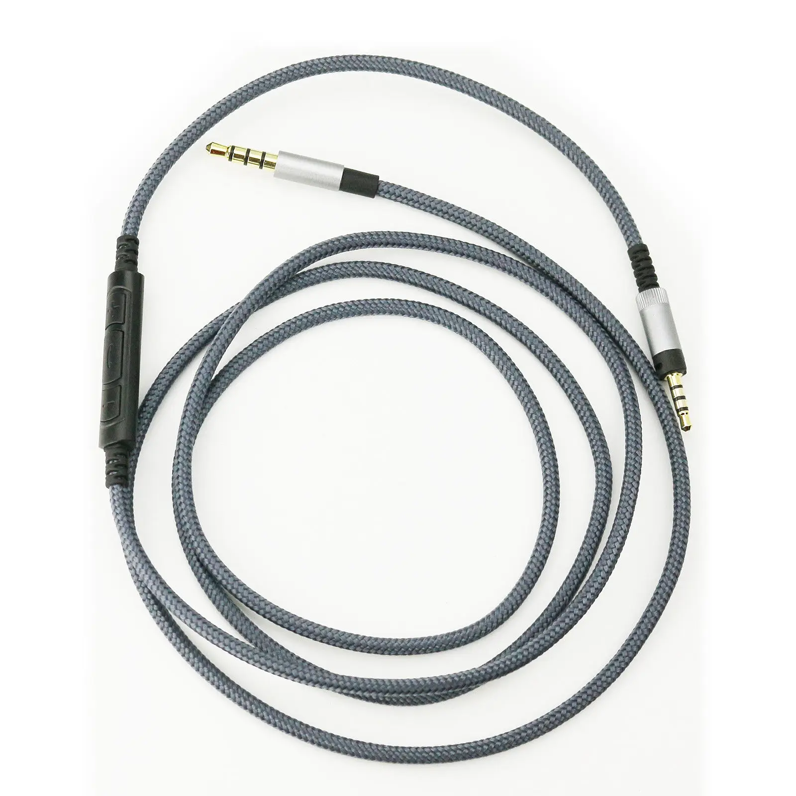 Кабель с микрофоном объем HD4.30 HD4.40 HD4.30i для Sennheiserr BT D4.50 BTNC Портативный Аудио плеер аксессуары