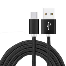 Нейлоновый трикотажный алюминиевый 3,1 type-C 2A Быстрый кабель для зарядки и синхронизации данных для samsung Galaxy C9 Pro Google Pixel XL LG G5