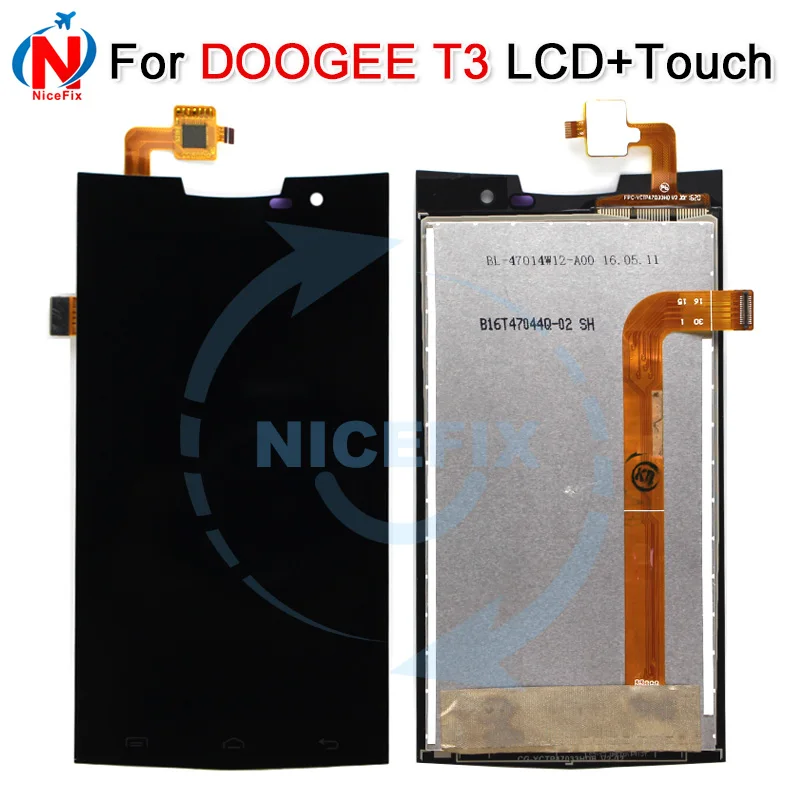 Новый ЖК-дисплей для DOOGEE T3 1280x720 4 7 дюйма + цифровой дигитайзер сенсорного экрана в