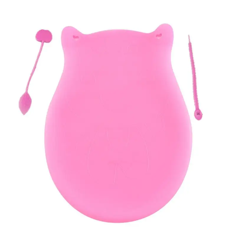 Pink Силиконовый 31*23 см Волшебный силиконовый тестомес мешок-смеситель падал лицо мешок блендеры для хранения продуктов муки мешок 40 - Цвет: Pink