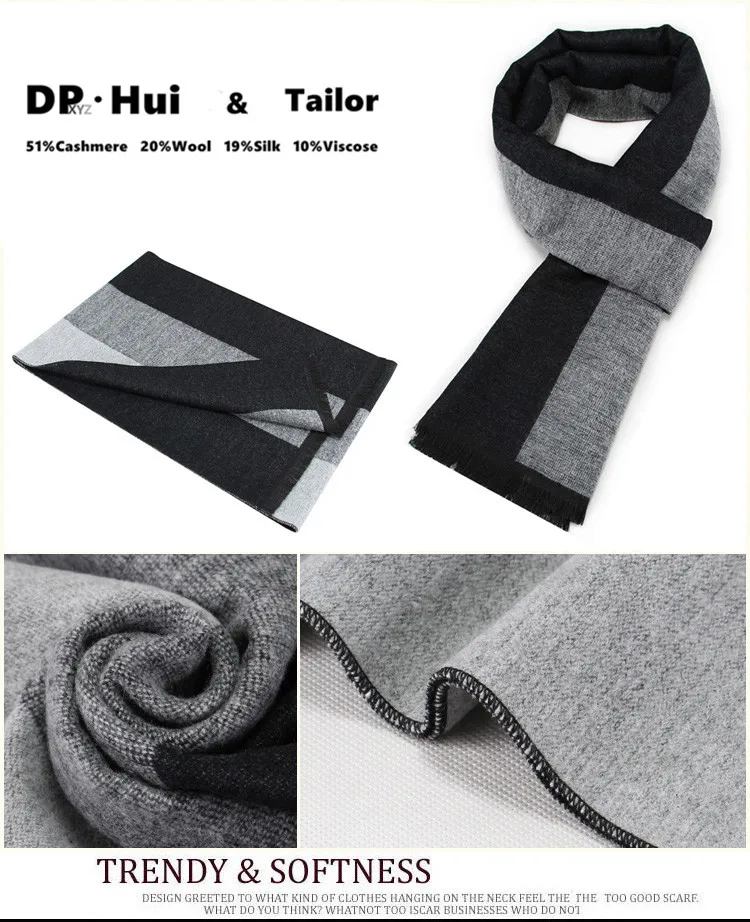 mens white scarf Female Male Canada Thicken Wool Cashmere Scarf Pashmina Tassels Women Wrap Warm Luxury Brand Scarf Unisex Men Scarf head scarves for men