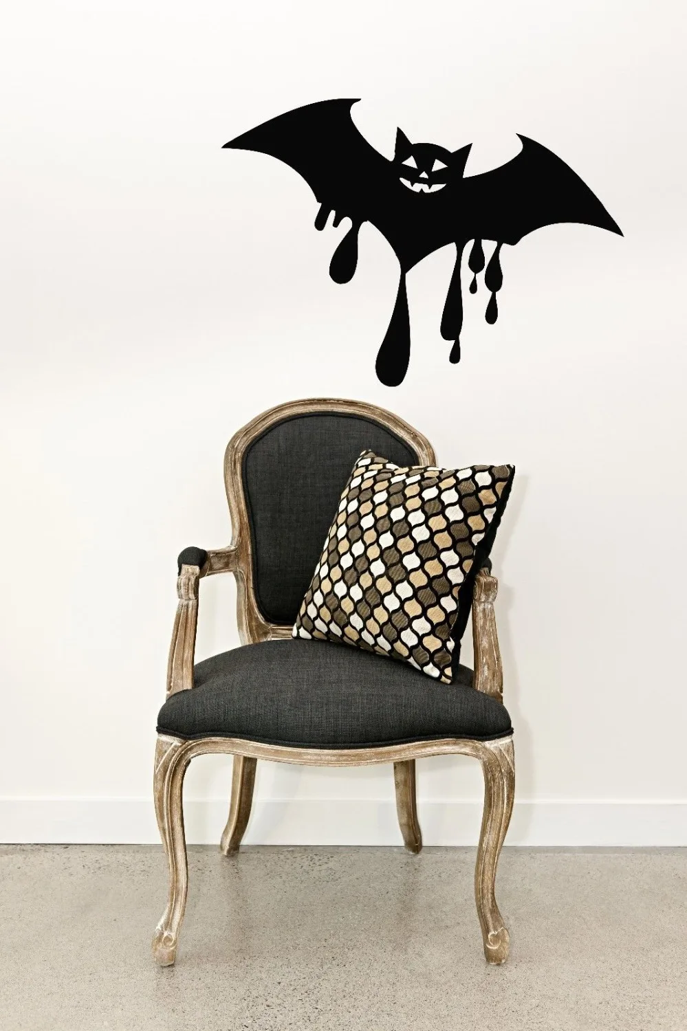 HALLOWEEN Wall Decals Bat Decal Flying Bat Vinyl Stickers Home Interior