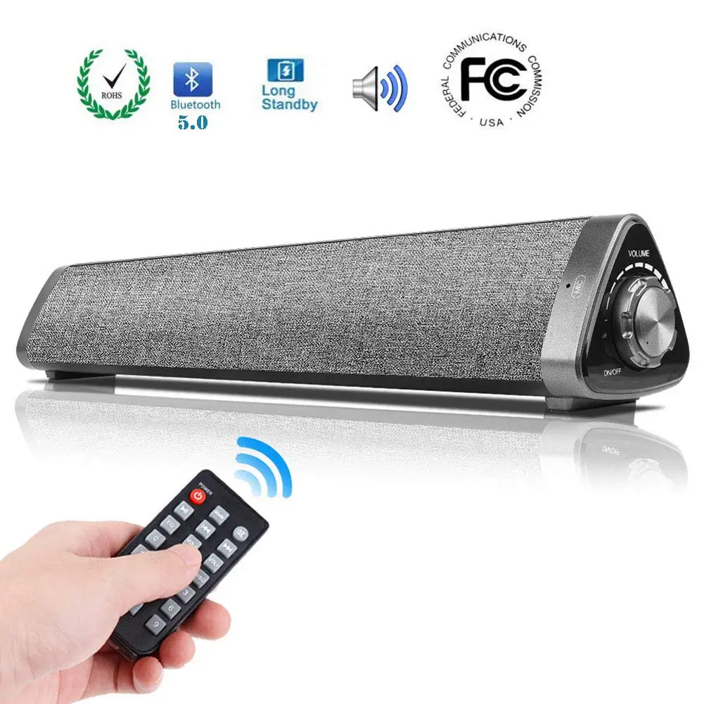 Bluetooth Колонка для телевизора 10 Вт саундбар сабвуфер Система домашнего кинотеатра