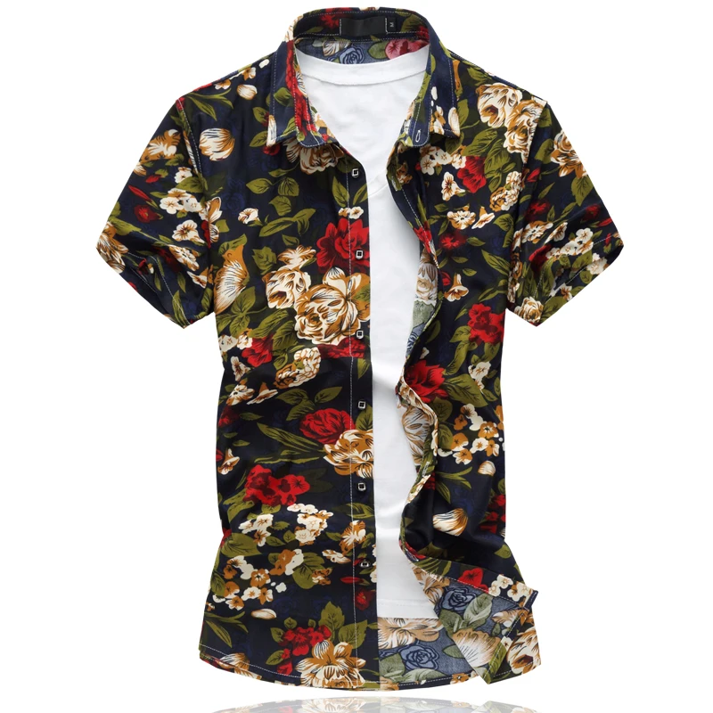 LONMMY M-6XL, мужская рубашка, платье, Camisa masculina, брендовая одежда, мужские рубашки, облегающие, с коротким рукавом, размера плюс, одежда, лето