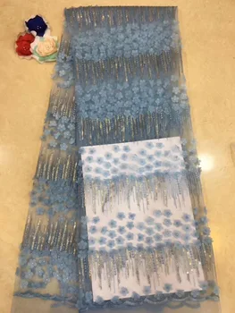 

Nigerian Lace Fabrics African Swiss Voile Lace High Quality Swiss Voile Lace in Switzerland For Wedding Royal Orange