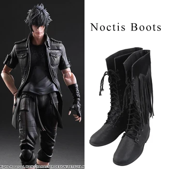

Noctis Lucis Caelum Cosplay Boots Final Fantasy XV Cosplay Shoes Men Boots Halloween Christmas Party Game Accessorie Custom Made