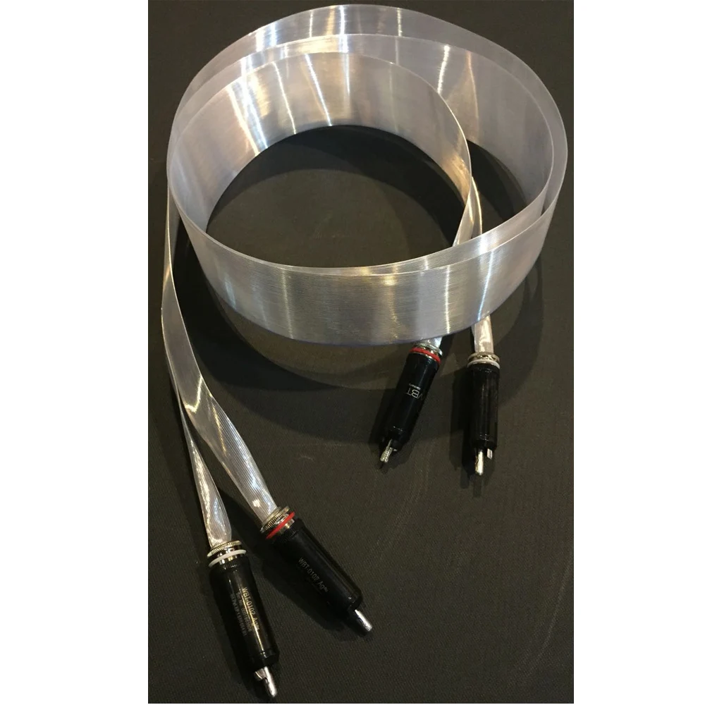 

Nordost blue audio teflon 7N OFC silver plated rca cable Pair 93% of the speed of light