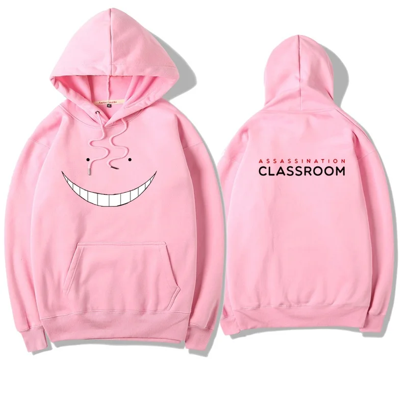 High-Q Unisex Anime Assassination Classroom Hoodie Korosensei O-Neck Pullovers Casual Hooded Hoodie Sweatshirts Coat High-Q Unisex Anime Assassination Classroom Hoodie Korosensei O-Neck Pullovers Casual Hooded Hoodie Sweatshirts Coat