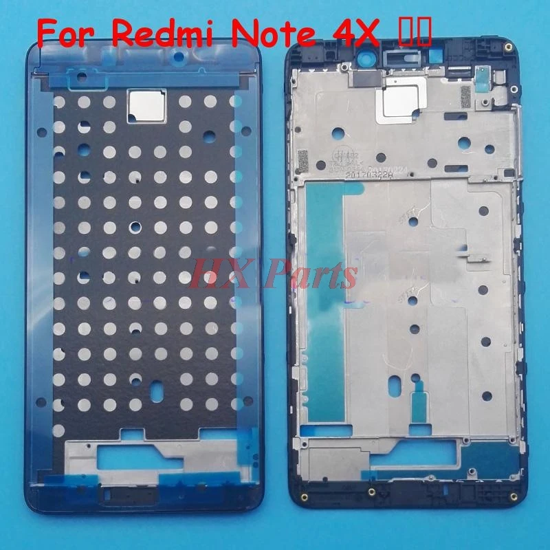 Лицевая панель с ЖК-дисплеем для Xiaomi Redmi Note 4 4X MTK передняя рамка корпус средняя
