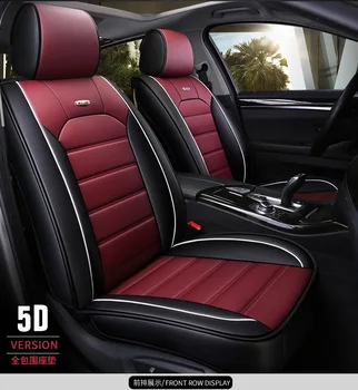 

For Toyota Yaris Vitz 2006-2011 Hatchback customization Universal PU Leather car seat covers auto accessories