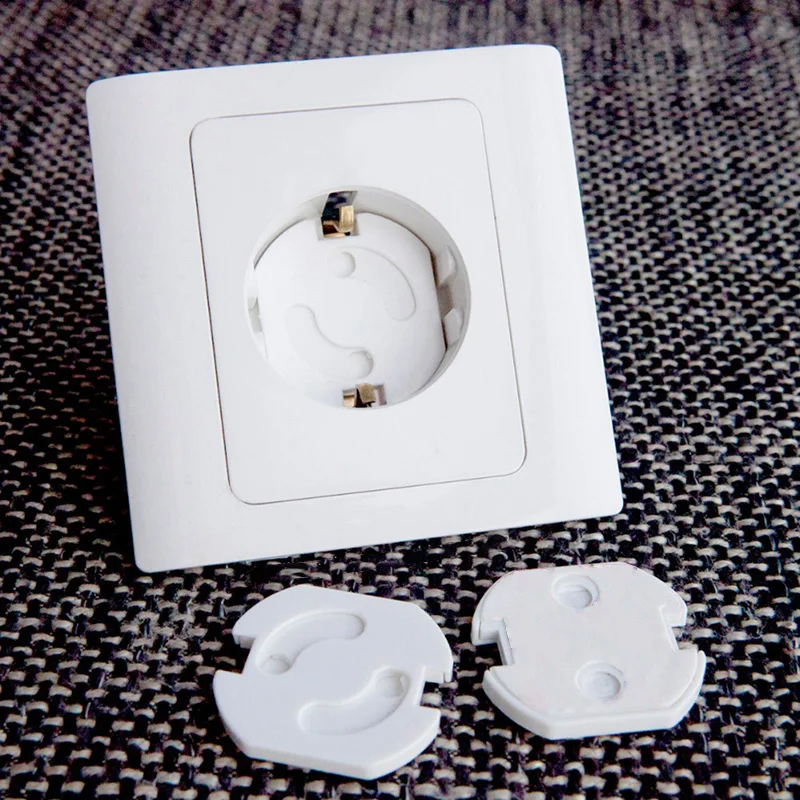 10pcs Bear EU Power Socket Electrical Outlet Baby Kids Child Safety Guard Protection Anti