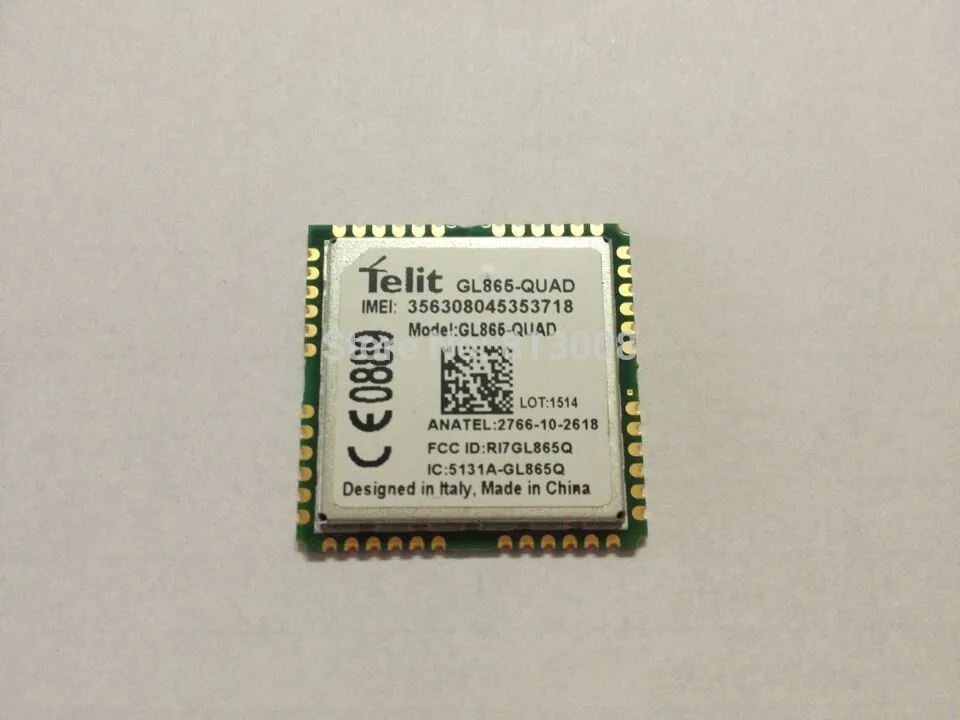 GL865-QUAD GSM GPRS 4 встроенных quad-диапазона модуль для eCall отслеживания безопасности 100%