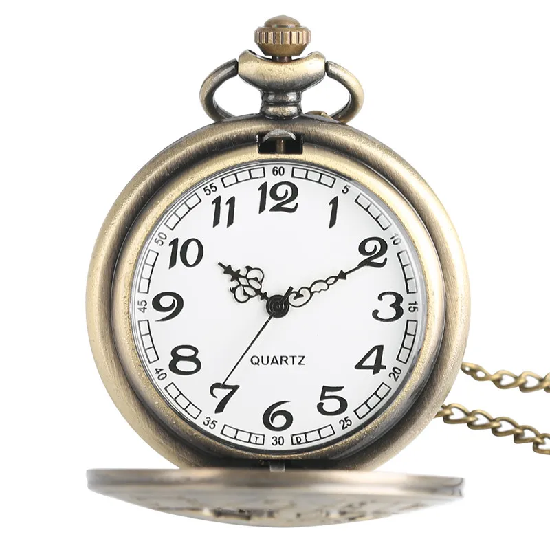 Virgo женские карманные часы бронзовое подвесное ожерелье в стиле ретро созвездия кварцевые часы мужские Half Hunter часы подарок