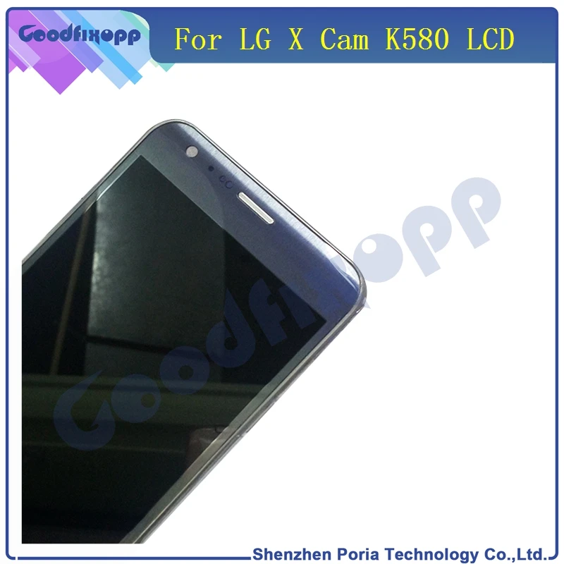 LG0006 For LG k580 LCD Display With Touch Screen Digitizer With Frame Assembly Original Replacement Parts(1)