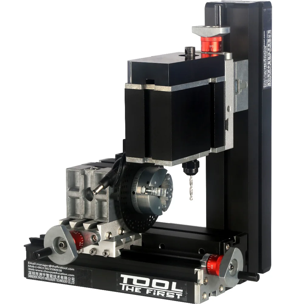 Мини токарный станок TZ10000MG 10 в 1 60 Вт 12000 об/мин|the lathe|lathe kit10 in lathe |