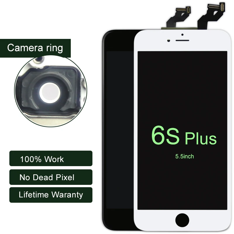 3PCS LOT 5 5 inch For iPhone 6S plus Clone LCD Display Touch Screen with Digitizer