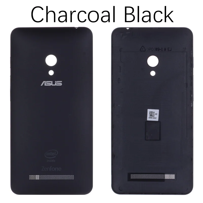 Задняя крышка для ASUS Zenfone 6 на батарею A600CG A601CG T00G черный белый золотой - Цвет: Black
