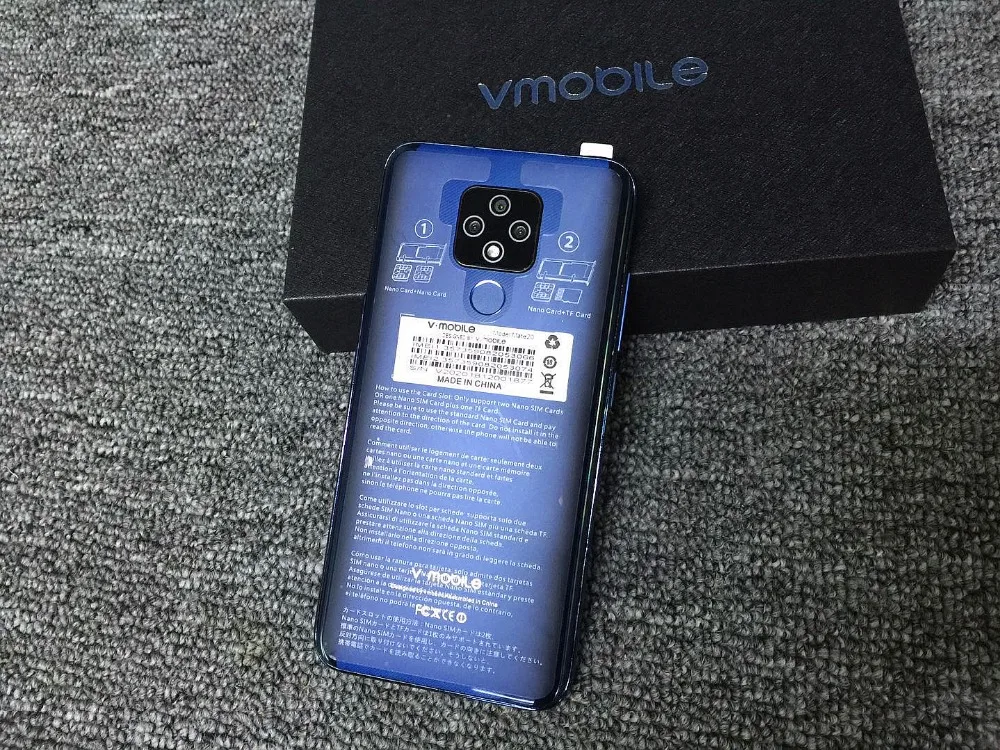 TEENO VMobile Mate 20 Мобильный телефон Android 3 ГБ + 32 5 84 &quot19: 9 Экран отпечатков пальцев 4G LTE