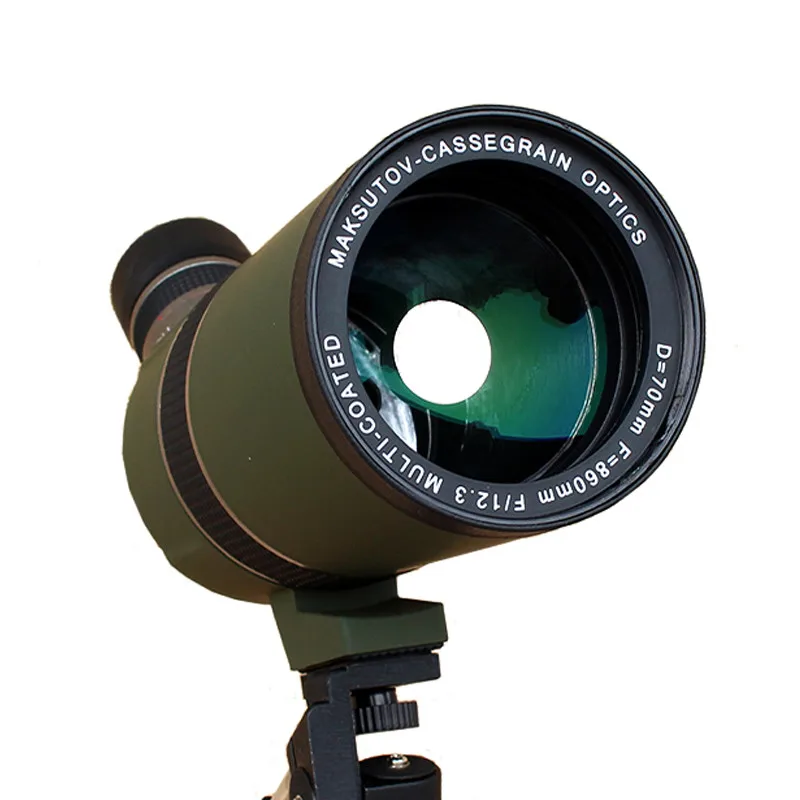 سوبر 38-114x70 Maksutov Cassegrain تلسكوب فلكي طويل التركيز أحادي تلسكوب مع ترايبود الفضاء الملاحظة أدوات