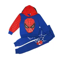 Коллекция г.; классический костюм для маленьких мальчиков с изображением Человека-паука из комиксов Marvel; костюм супергероя для маленьких мальчиков; комплекты одежды для ролевых игр