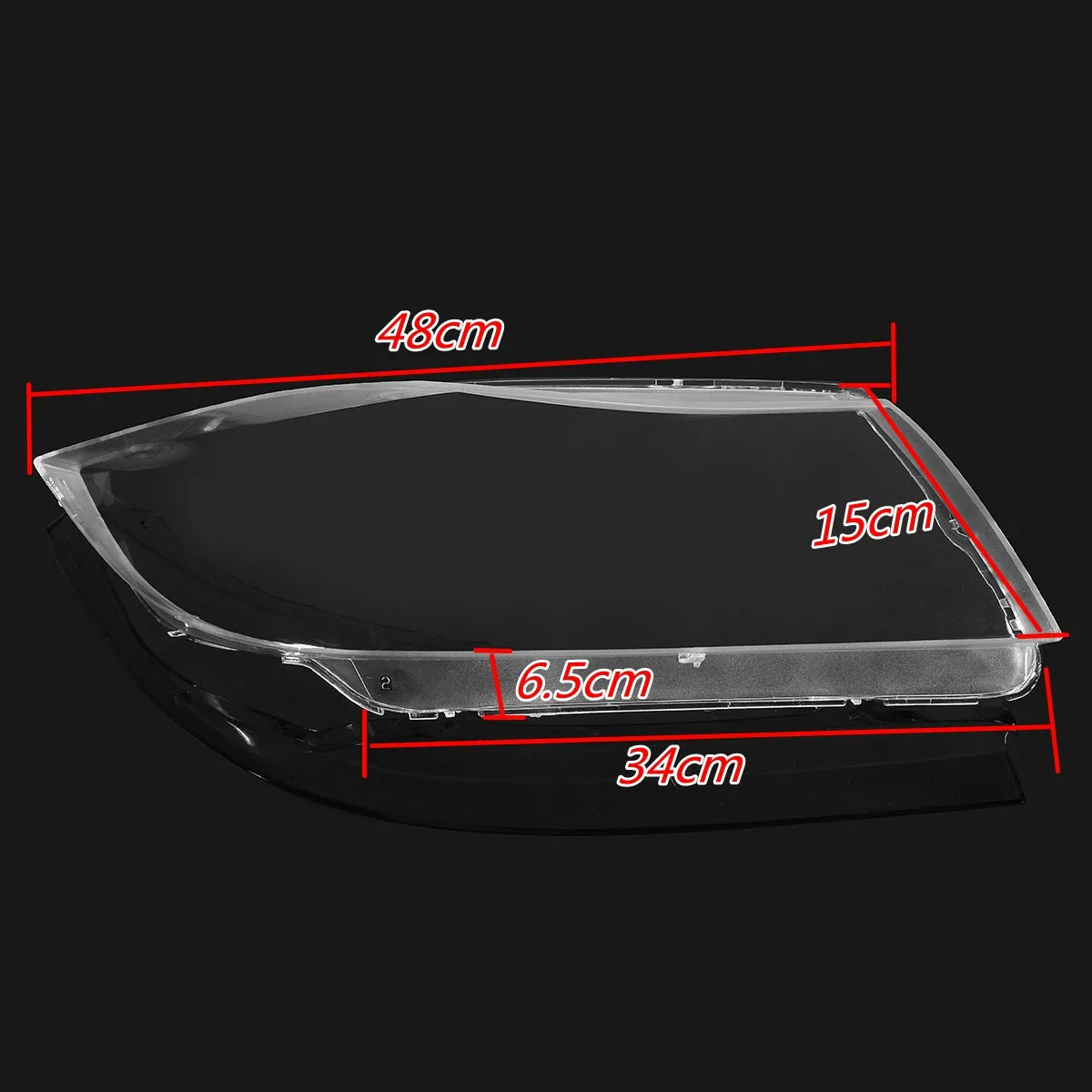 Esquerda e Direita Transparente com Lente Plástica para Bmw Par de Farol Frontal Farol 4769886123 Carro-estilo E90 - E04-07 10 farol transparente com lente plástica para bmw