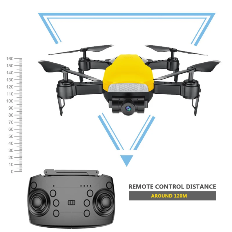 wifi FPV складной RC Дрон с 720 P HD камера высота Удержание Безголовый один ключ возврат RC самолет БПЛА ребенок лучший подарок игрушка