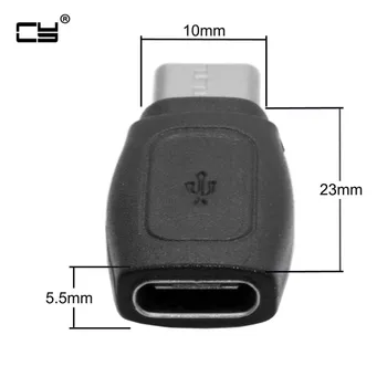 

USB 3.1 Type C Male Connector to Type C Female Data Extension Adapter for Nokia N1 Tablet & Mobile Phone