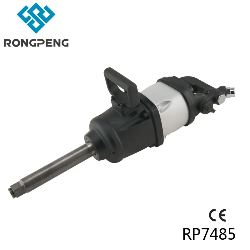 RONGPENG 1-дюймовый сверхмощный пневматический ударный ключ RP7485 3000нм длинная