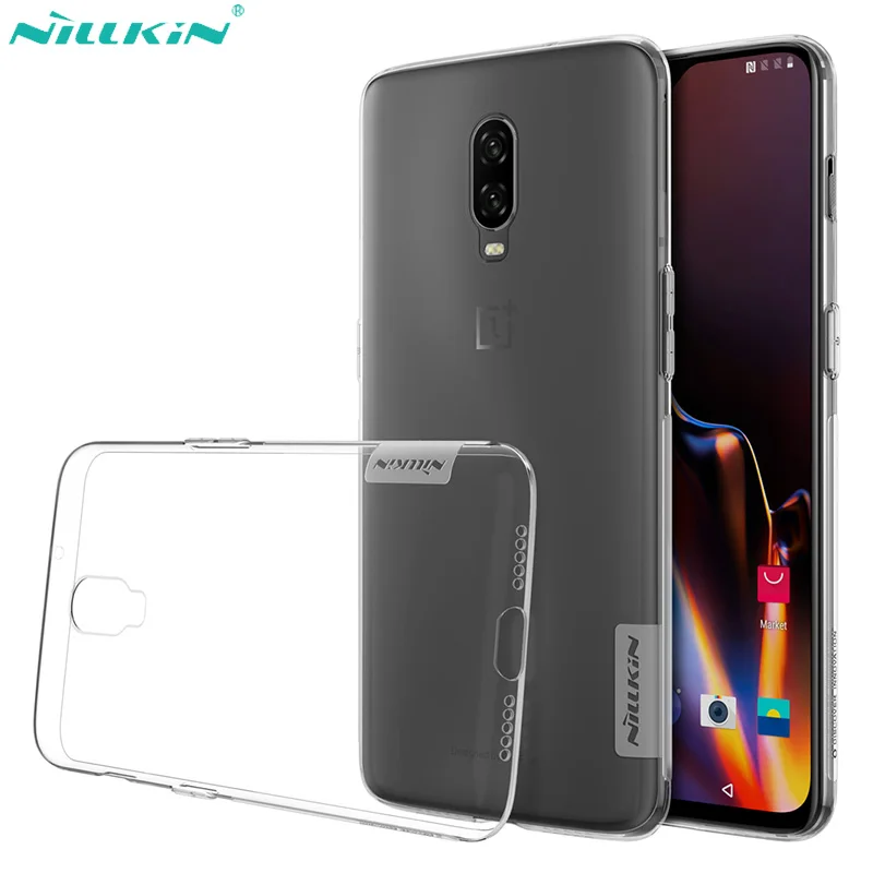Nillkin Soft Nature TPU Case for Oneplus 5 6T Oneplus5 Cover Thin Silicon Clear White One Plus Coque |