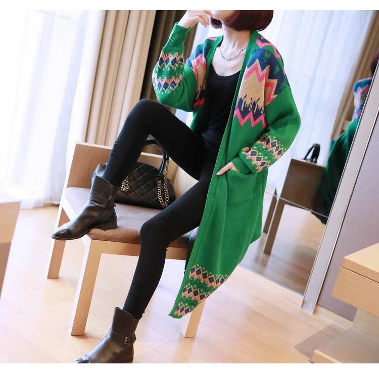 sweater cardigan women long (7)