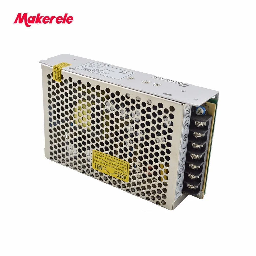 

Triple output power supply 60w 5V 15V -15V 5A 2A 0.5A power suply T-60C ac dc converter good quality