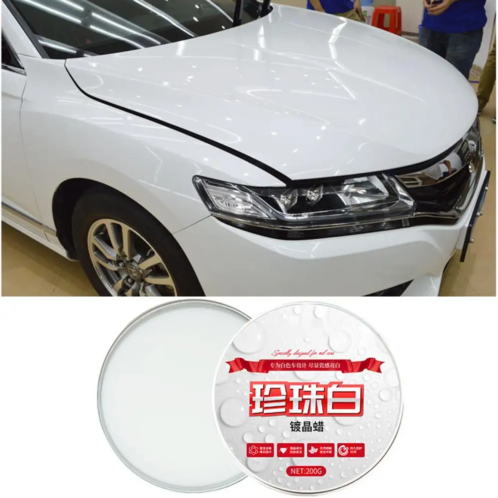 Car Scratch Remover White Wax Care Paint Waterproof Care Scratch Repair Car Styling Crystal Hard Car Wax Polish Scratch